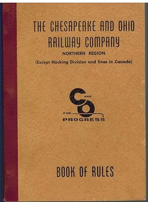 Seller image for BOOK OF RULES Northern Region (Except Hocking Division and Lines in Canada) for sale by The Avocado Pit