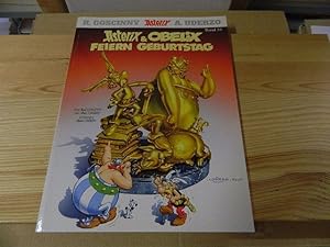 Bild des Verkufers fr Asterix & Obelix feiern Geburtstag: Das Goldene Album zum Verkauf von Versandantiquariat Schfer