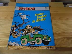 Imagen del vendedor de Spirou Nr. 10. Fauler Zauber in Afrika a la venta por Versandantiquariat Schfer