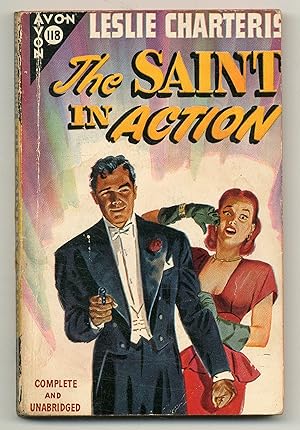 Bild des Verkufers fr The Saint in Action zum Verkauf von Between the Covers-Rare Books, Inc. ABAA