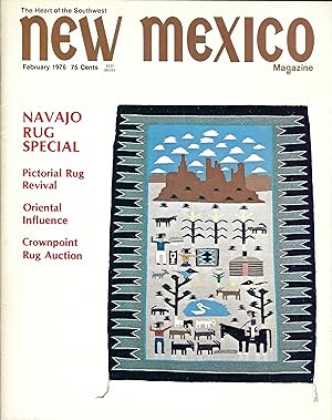 New Mexico Magazine February 1976 (Vol. 54, No. 2), Navajo Rug Special