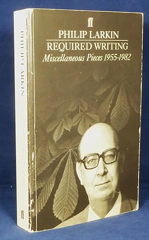 Seller image for Required Writing - Miscellaneous Pieces 1955-1982 *First Edition, 1st printing* for sale by Malden Books