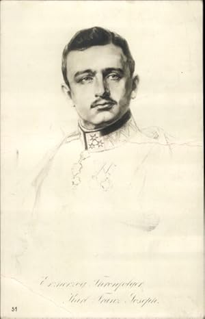 Ansichtskarte / Postkarte Erzherzog Thronfolger Karl Franz Joseph, Portrait