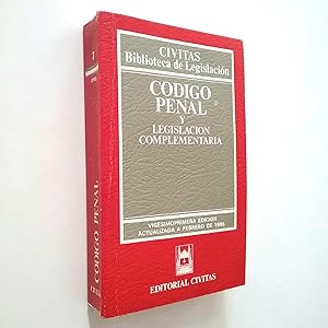 Image du vendeur pour Cdigo penal y legislacin complementaria mis en vente par MAUTALOS LIBRERA