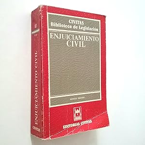 Image du vendeur pour Enjuiciamiento civil mis en vente par MAUTALOS LIBRERA