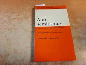 Imagen del vendedor de Antisemitismus : zur Pathologie der brgerlichen Gesellschaft a la venta por Gebrauchtbcherlogistik  H.J. Lauterbach