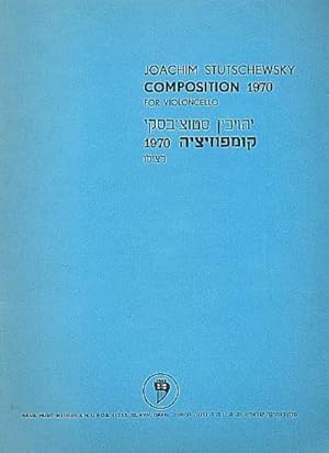 Image du vendeur pour Composition 1970for violoncello solo mis en vente par AHA-BUCH GmbH