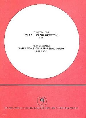 Seller image for Variations on Hassidic Nigunfor oboe for sale by AHA-BUCH GmbH