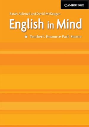 Image du vendeur pour English in Mind Starter Teacher's Resource Pack mis en vente par WeBuyBooks