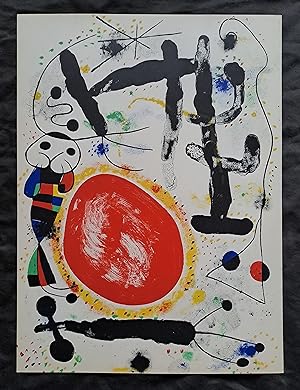 Joan Miro - Double-sided Lithograph from "Derriere Le Miroir" 1953