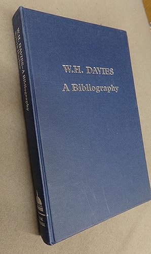 Image du vendeur pour W.H. Davies a Bibliography mis en vente par Baggins Book Bazaar Ltd