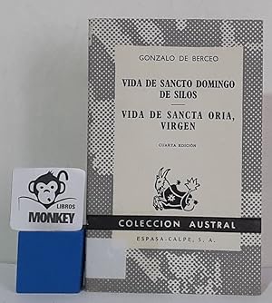 Image du vendeur pour Vida de Sancto Domingo de Silos. Vida de Sancta Oria, virgen mis en vente par MONKEY LIBROS