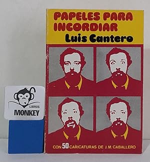 Seller image for Papeles para incordiar for sale by MONKEY LIBROS