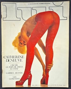 Seller image for Lui, le magazine de l'homme moderne n 108 de janvier 1973 : Catherine Deneuve - Maria Schneider. for sale by Librairie Victor Sevilla