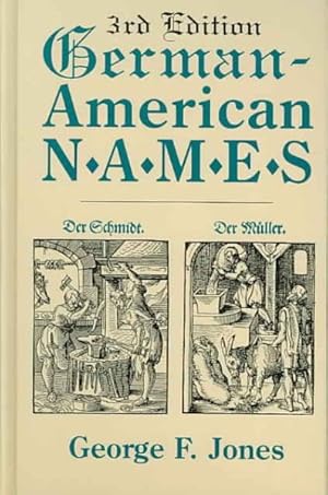 Seller image for German-American Names for sale by GreatBookPrices