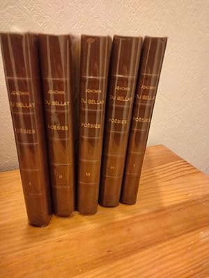 Poésies en 5 Volumes