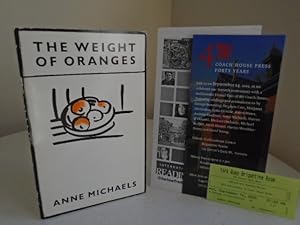 The Weight of Oranges [Signed 1st Printing with Ephemera]