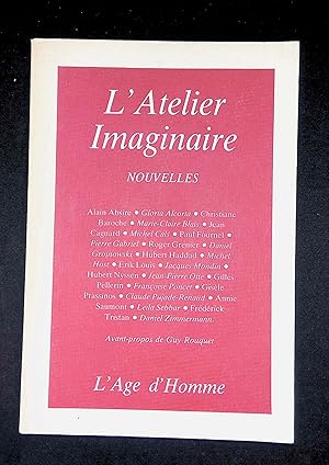 Seller image for L'atelier imaginaire Nouvelles for sale by LibrairieLaLettre2