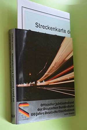 Bild des Verkufers fr Offizieller Jubilumsband der Deutschen Bundesbahn, 150 Jahre Deutsche Eisenbahnen. zum Verkauf von Antiquariat Biebusch