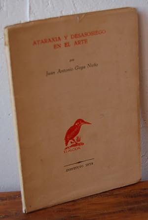 Image du vendeur pour ATARAXIA Y DESASOSIEGO EN EL ARTE mis en vente par EL RINCN ESCRITO