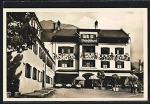 Ansichtskarte Garmisch, Brauhaus Garmisch, Bräustüberl