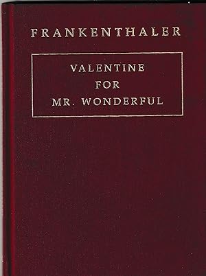 Seller image for VALENTINE FOR MR. WONDERFUL for sale by Waugh Books