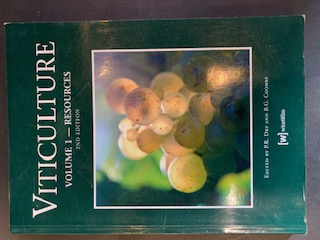 Imagen del vendedor de Viticulture Volume 1 Resources a la venta por The Known World Bookshop