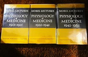 Bild des Verkufers fr Nobel Lectures Physiology or Medicine 1901-1962: Three Volumes Complete Including Presentation Speeches and Laureates' Biographies zum Verkauf von My November Guest Books