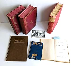 Image du vendeur pour GROUP of SIGNED, INSCRIBED and ANNOTATED BOOKS by THREE IMPORTANT NEW ENGLAND WOMEN HISTORIANS & AUTHORS LIVING TOGETHER in a "BOSTON MARRIAGE" -DEERFIELD, MASSACHUSETTS - FRARY HOUSE mis en vente par Blank Verso Books