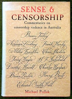 Seller image for Sense & censorship : commentaries on censorship violence in Australia / Michael Pollak. for sale by Ex Libris Librorum