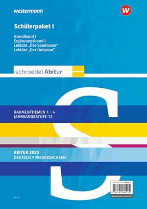 Seller image for Schroedel Abitur - Ausgabe fr Niedersachsen 2023: Schlerpaket I zum Abitur 2023: Ausgabe 2023 for sale by Express-Buchversand