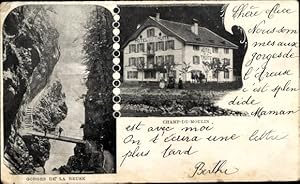 Ansichtskarte / Postkarte Champ du Moulin Kanton Jura, Gorges de la Reuse