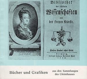 Bild des Verkufers fr Das Gleimhaus: Die Sammlungen des Gleimhauses; Teil: Teil 2., Bcher und Grafiken. bearb. von u. Horst Scholke. [Fotos: VEB Fotostudio Quedlinburg] zum Verkauf von Schrmann und Kiewning GbR