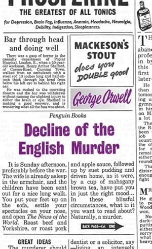 Immagine del venditore per Decline of the English Murder venduto da BuchWeltWeit Ludwig Meier e.K.