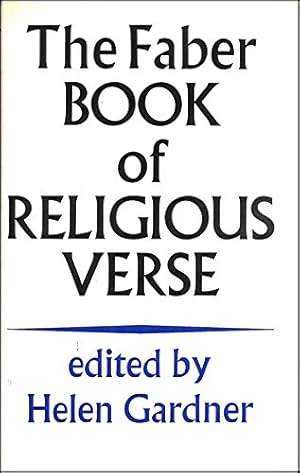 Seller image for Faber Book of Religious Verse for sale by WeBuyBooks