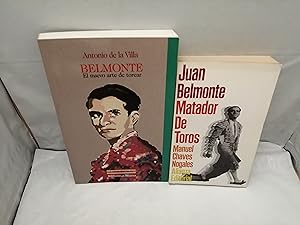 Bild des Verkufers fr PACK 2 Libros sobre Juan Belmonte: Juan Belmonte, Matador de Toros / Belmonte. El nuevo arte de torear zum Verkauf von Libros Angulo