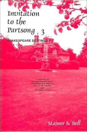 Seller image for Invitation To The Partsong: Book 3 for sale by WeBuyBooks