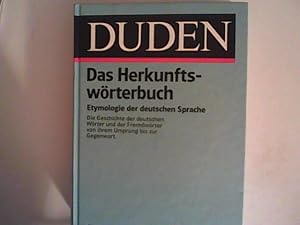 Bild des Verkufers fr Der Duden, Bd.7: Das Herkunftswrterbuch: Etymologie der deutschen Sprache zum Verkauf von ANTIQUARIAT FRDEBUCH Inh.Michael Simon