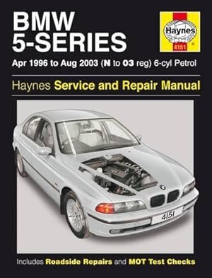 Bild des Verkufers fr BMW 5-series 6-cyl Petrol: 96 to 03 (Haynes Service and Repair Manuals) zum Verkauf von WeBuyBooks