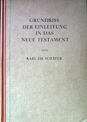 Seller image for Grundriss der Einleitung in das Neue Testament for sale by books4less (Versandantiquariat Petra Gros GmbH & Co. KG)