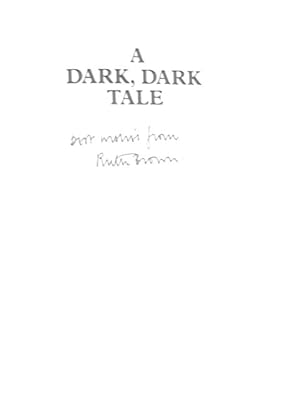 Imagen del vendedor de A Dark, Dark Tale a la venta por World of Rare Books