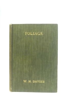 Image du vendeur pour Foliage: Various Poems mis en vente par World of Rare Books