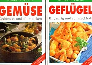 Bild des Verkufers fr Geflgel - Knusprig und schmackhaft. Gemse - Gednstet und schmackhaft zum Verkauf von Leonardu