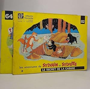 Lot de 2 albums "Les aventures de Sylvain et Sylvette" : la grande idée du sanglier (64) / Le sec...