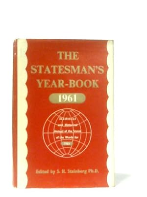 Image du vendeur pour The Statesman's Year- Book 1961 mis en vente par World of Rare Books