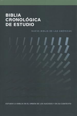 Seller image for Biblia Cronolgica de Estudio : Nueva Biblia De Las Amricas, Comfort Print -Language: spanish for sale by GreatBookPrices