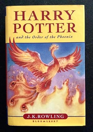 HARRY POTTER & The ORDER Of The PHOENIX Rare Copy With Printers Errors