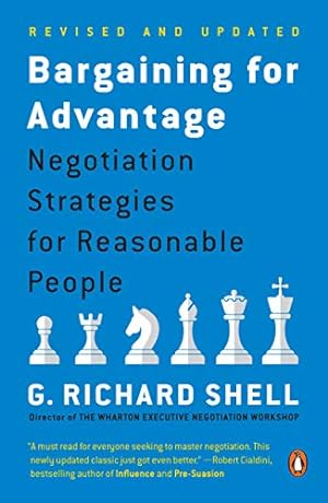 Immagine del venditore per Bargaining for Advantage: Negotiation Strategies for Reasonable People venduto da -OnTimeBooks-