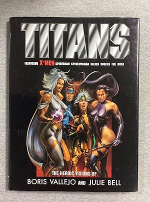 Bild des Verkufers fr Titans: The Heroic Visions Of Boris Vallejo And Julie Bell zum Verkauf von Book Nook