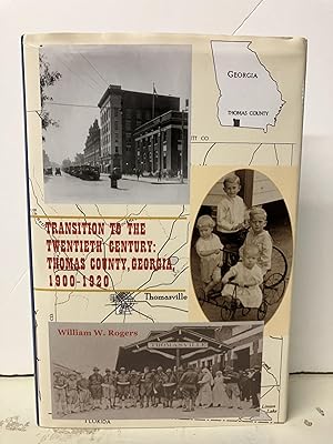 Transition To The Twentieth Century: Thomas County, Georgia, 1900-1920